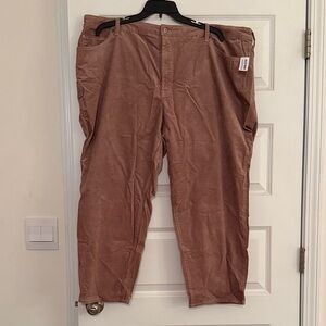 Old Navy High-Waisted OG Straight Corduroy Ankle Pants